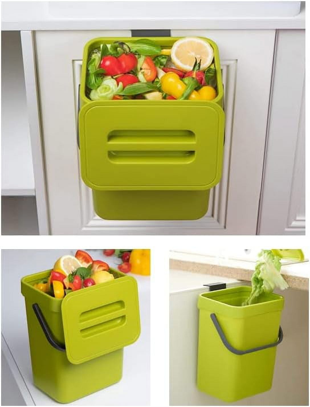 Desktop Wastebasket For Space Saving Solutions, Wall Mount Trash Can ...