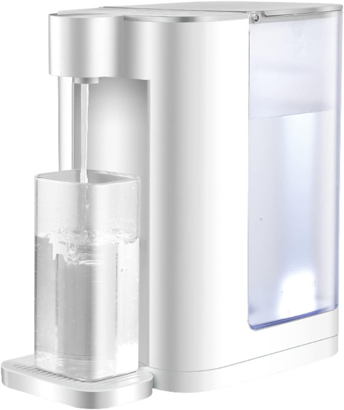 Desktop Water Dispenser Instant Hot Water Dispenser Adjustable 5 Temperatures & 2 Water Outputs 102 OZ Water Tank Capacity