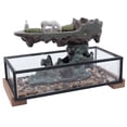 thumbnail image 1 of Desktop Waterfall Fountain Aquariums and Stones Ornament Home Office Decoration, 1 of 20