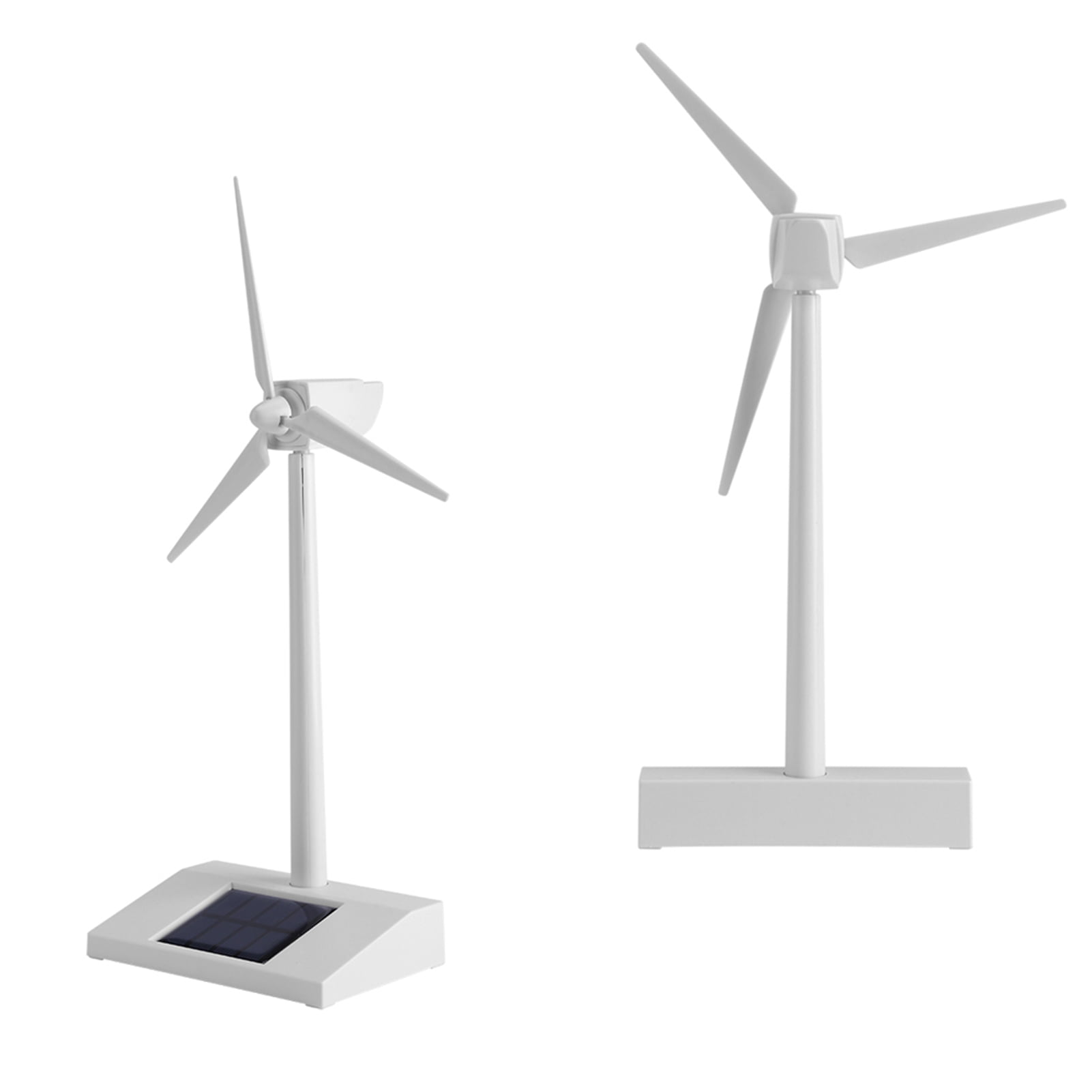 Desktop Windmill Decor, Mini Solar Powered Windmill Toy Kids Children
