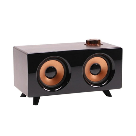 Desktop Wooden Wireless Bluetooth Portable Speaker HIFI Wireless Computer Bluetooth Speaker ,Easy to Use