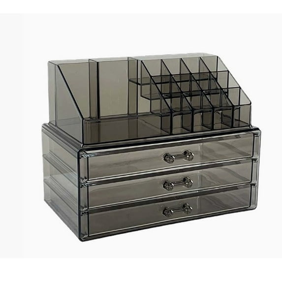 Desktop drawer-type cosmetics storage box multi-layer transparent acrylic storage rack multi-functional lipstick box storage