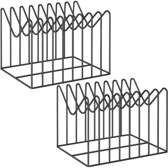 Desktop file organizer, folder rack/storage rack/upright rack, file sorting organizer, desktop notebook/clipboard rack, storage space, scratch resistant/rust resistant stable rack