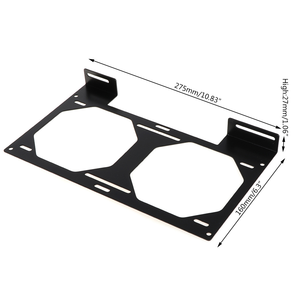 14cm Radiator Support Pc Desktop for Case 120 240 360 480 Radiator Water Cooled External Bracket ...