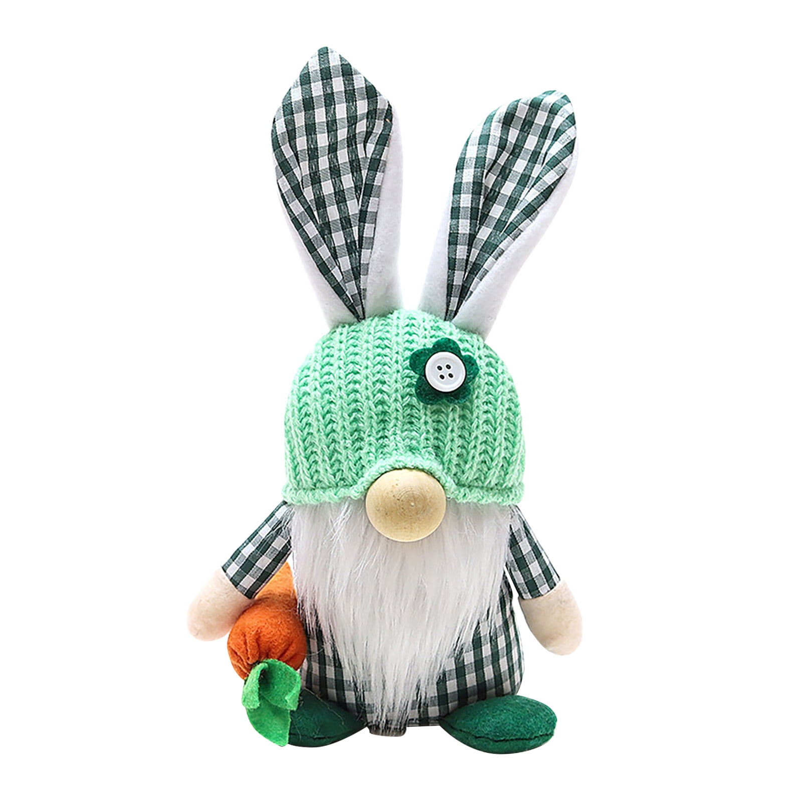 Desktop ornament Easter Bunny Ornament Old Man Holding Radish Love