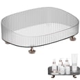 thumbnail image 1 of Desktop ornament,Makeup Perfume Organizer Perfume Tray Bathroom Vanity Tray Decorative Dresser Tray Cosmetic Tray Countertop Organizer Tray Jewelry Organizer Makeup Tray, 1 of 9