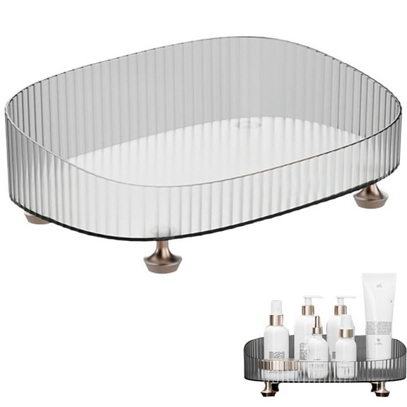 Desktop ornament,Makeup Perfume Organizer Perfume Tray Bathroom Vanity Tray Decorative Dresser Tray Cosmetic Tray Countertop Organizer Tray Jewelry Organizer Makeup Tray