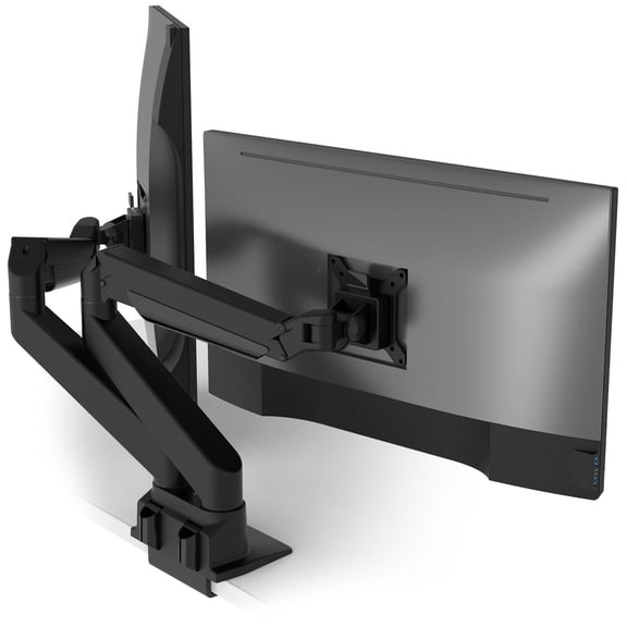 Desky Dual Monitor Arm - Black