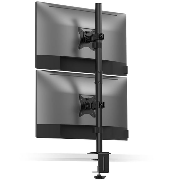 Desky Eco Vertical Monitor Mount - Black