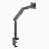Desky Dual Monitor Arm - White - Walmart.com