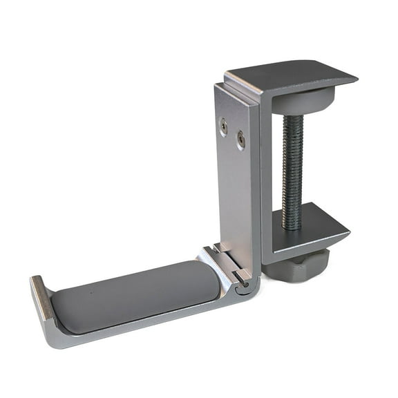 Desky Foldable Headphone Hook - Silver