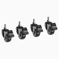 thumbnail image 1 of Desky Lockable Desk Casters, 1 of 6