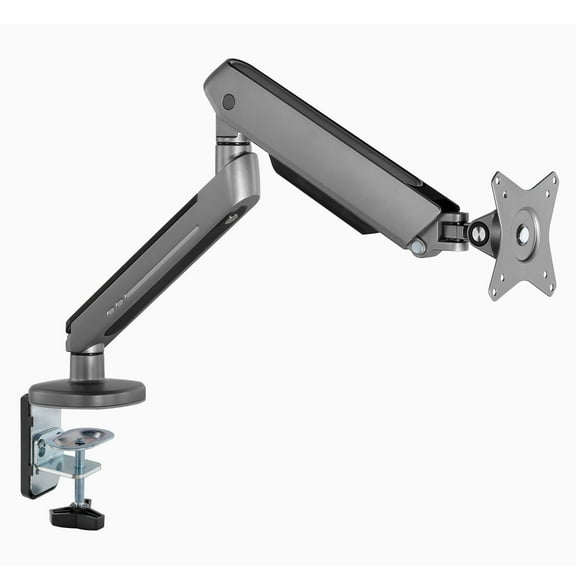 Desky Single LED Monitor Arm - Space Gray