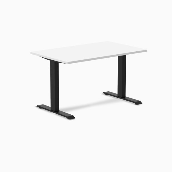 Desky Zero Laminate Office Desk - Natural Walnut / Extra Large 78.7 X 29.5 Inches / Space Gray