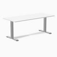 thumbnail image 1 of Desky Zero Laminate Office Desk - White / Large 70.9 X 29.5 Inches / Gray, 1 of 6