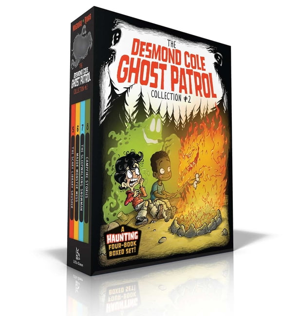 ANDRES MIEDOSO; VICTOR RIVAS Desmond Cole Ghost Patrol: The Desmond Cole Ghost Patrol Collection #2 (Boxed Set) : The Scary Library Shusher; Major Monster Mess; The Sleepwalking Snowman; Campfire Stories (Paperback)
