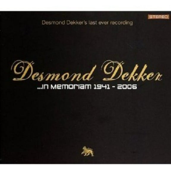 Desmond Dekker - In Memoriam: 1941-2006 - Music & Performance - CD