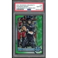 thumbnail image 1 of Desmond Ridder Rookie Card 2021 Bowman University Chrome Green #98 PSA 10, 1 of 2