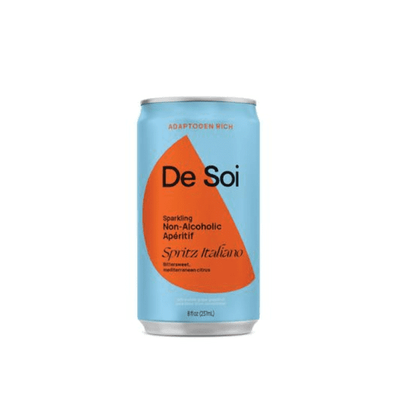 De Soi Non-Alcoholic Italiano Spritz Sparkling Beverage, 8 Fl Oz Can