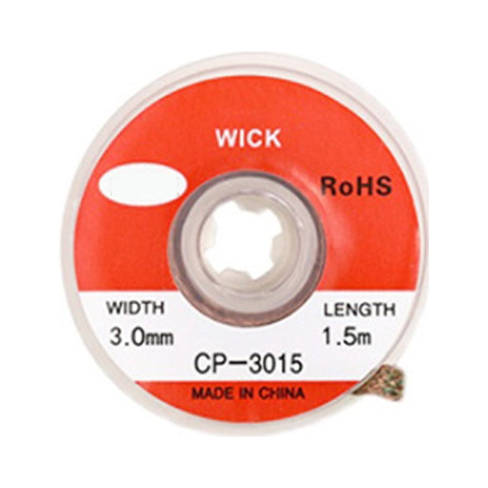 Desoldering braid solder remover core wire solder absorber flux