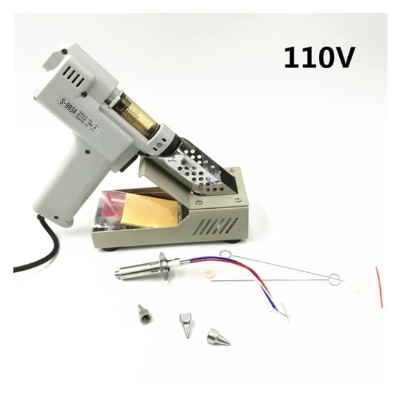 Desoldering Gun Electric Absorb Gun S-993A Electric Vacuum Desoldering Pump Solder Sucker Gun 100W ,DIY Tools