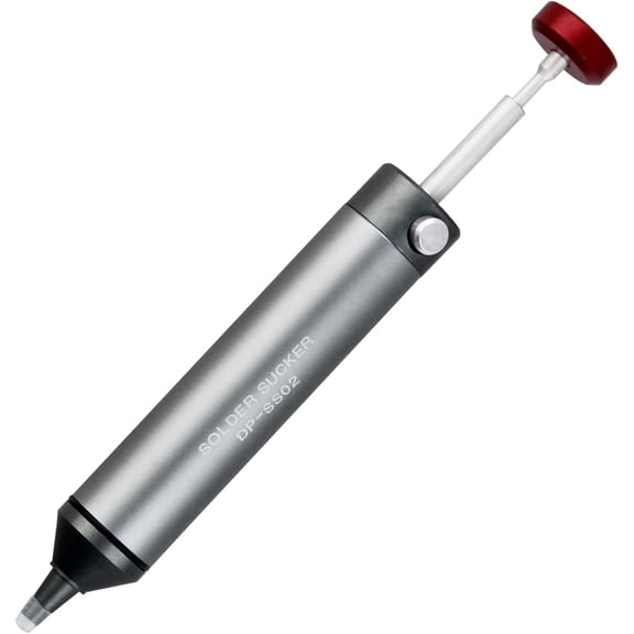 Desoldering Pump Solder Sucker Removal Tool Powerful Vacuum Suction and Heat-Resistant Nozzle