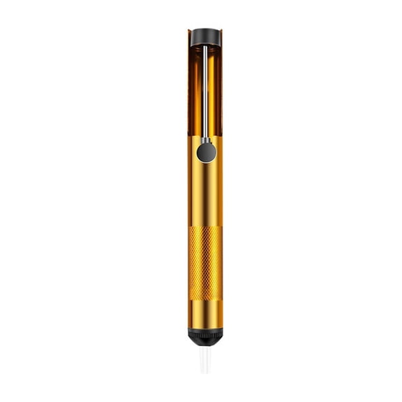 Desoldering Pump Suction Pen Made from Aluminum Alloy with Stainless Steel Rod for Reliable and Fast Soldering Tin Removal in Electronics Work
