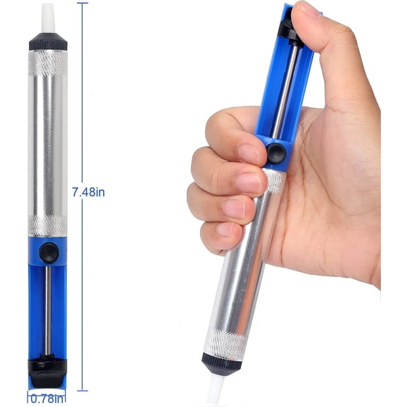 Desoldering Solder Sucker Aluminum Soldering Iron Suction Removal Tool