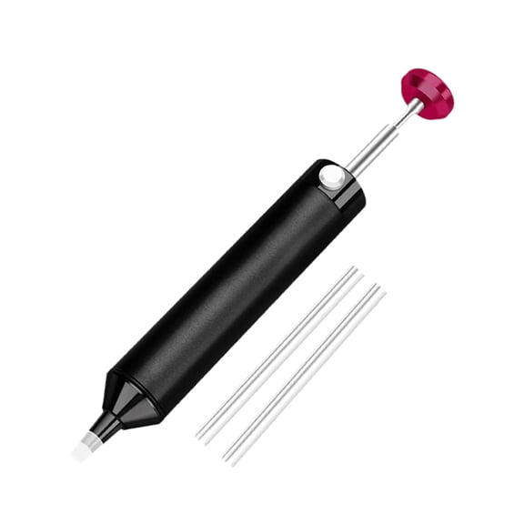 Desoldering Suction Pump Solder Removal Tool Manual Heat Resistant Nozzle for Electronics Repair