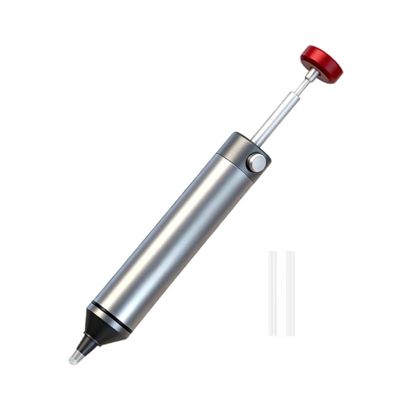 Desoldering Suction Pumps Tool Solder Sucker Suction Tin Pen Removal Device Blue Vacuum Soldering Iron Desolder