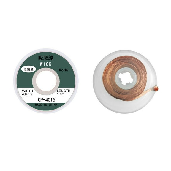 Desoldering Wire Braid Soldering Mesh Welding Parts 1mm 2.5mm Width 3.5mm W9Y9