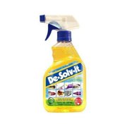 6-pack De-Solv-it Citrus Solution Hard Surface Cleaner - Refill - 6 Pack, 12.6 Oz   Household & Commercial Use, Effective Formula
