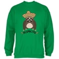 thumbnail image 1 of Despacito Means Slowly Funny Sloth Pun Mens Sweatshirt Irish Green LG, 1 of 1