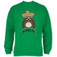 thumbnail image 1 of Despacito Means Slowly Funny Sloth Pun Mens Sweatshirt Irish Green SM, 1 of 1