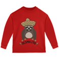 thumbnail image 1 of Despacito Means Slowly Funny Sloth Pun Toddler Long Sleeve T Shirt Red 3T, 1 of 1