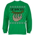 thumbnail image 1 of Despacito Means Slowly Sloth Funny Ugly Christmas Sweater Mens Sweatshirt Irish Green 2XL, 1 of 1