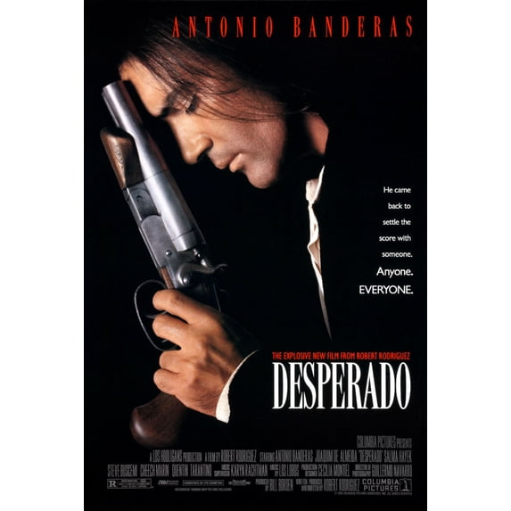 Desperado Movie Poster 11inx17in Mini Poster in Mail/storage/gift tube 11x17 poster