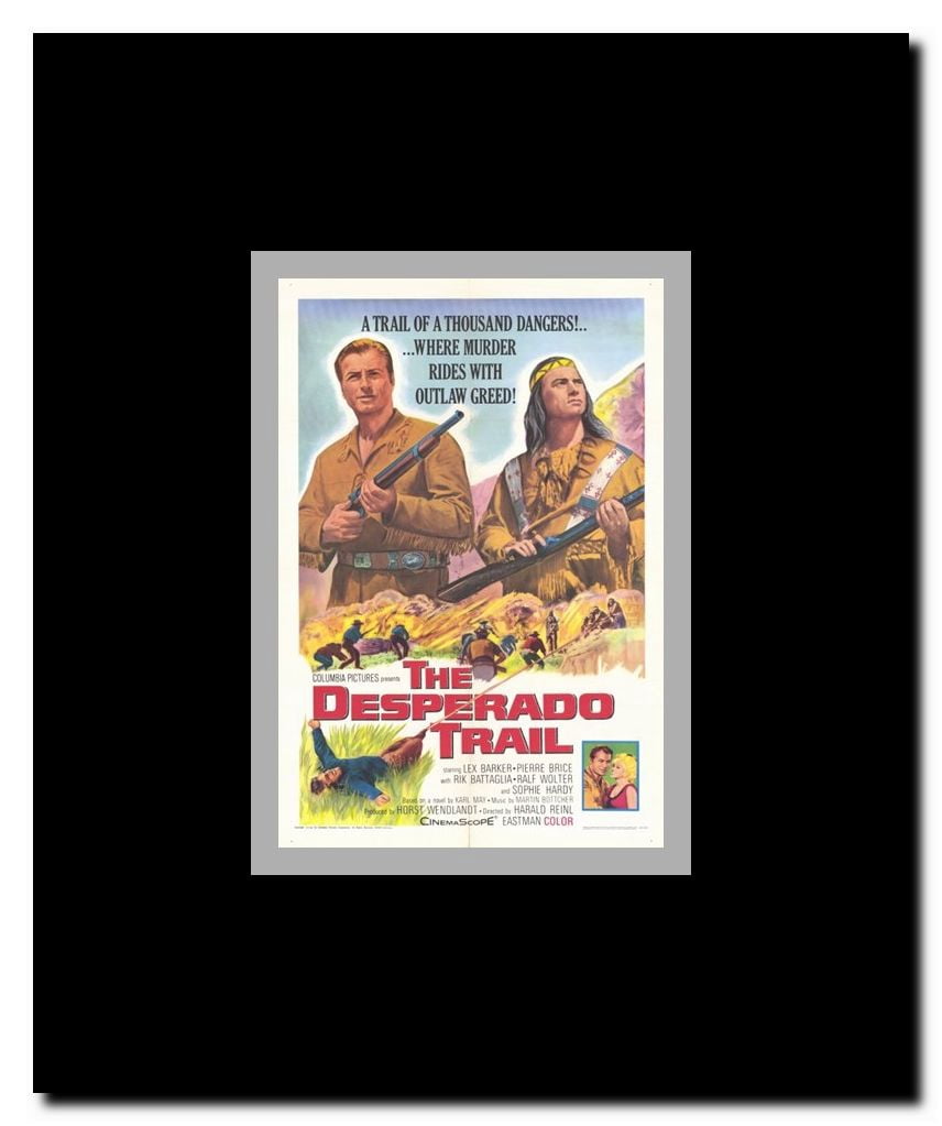 Desperado Trail Framed Movie Poster