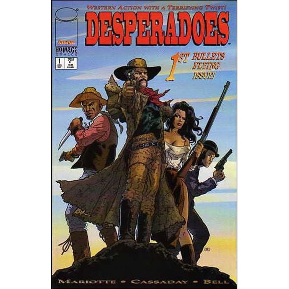 Desperadoes #1A VF ; Image Comic Book