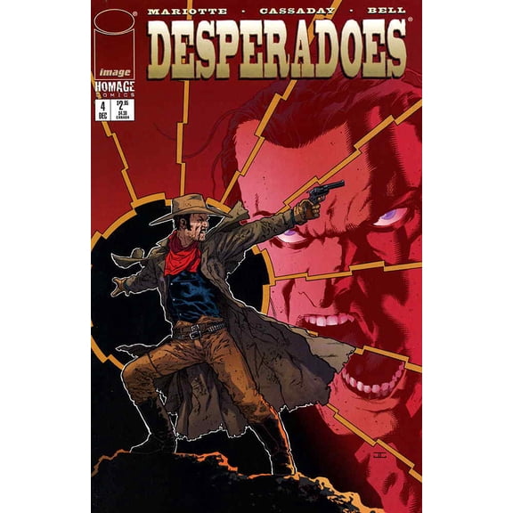 Desperadoes #4 VF ; Image Comic Book