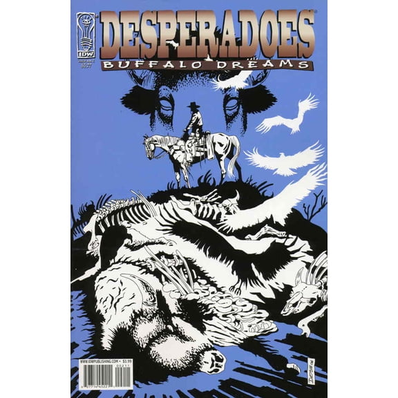 Desperadoes: Buffalo Dreams #2 VF ; IDW Comic Book