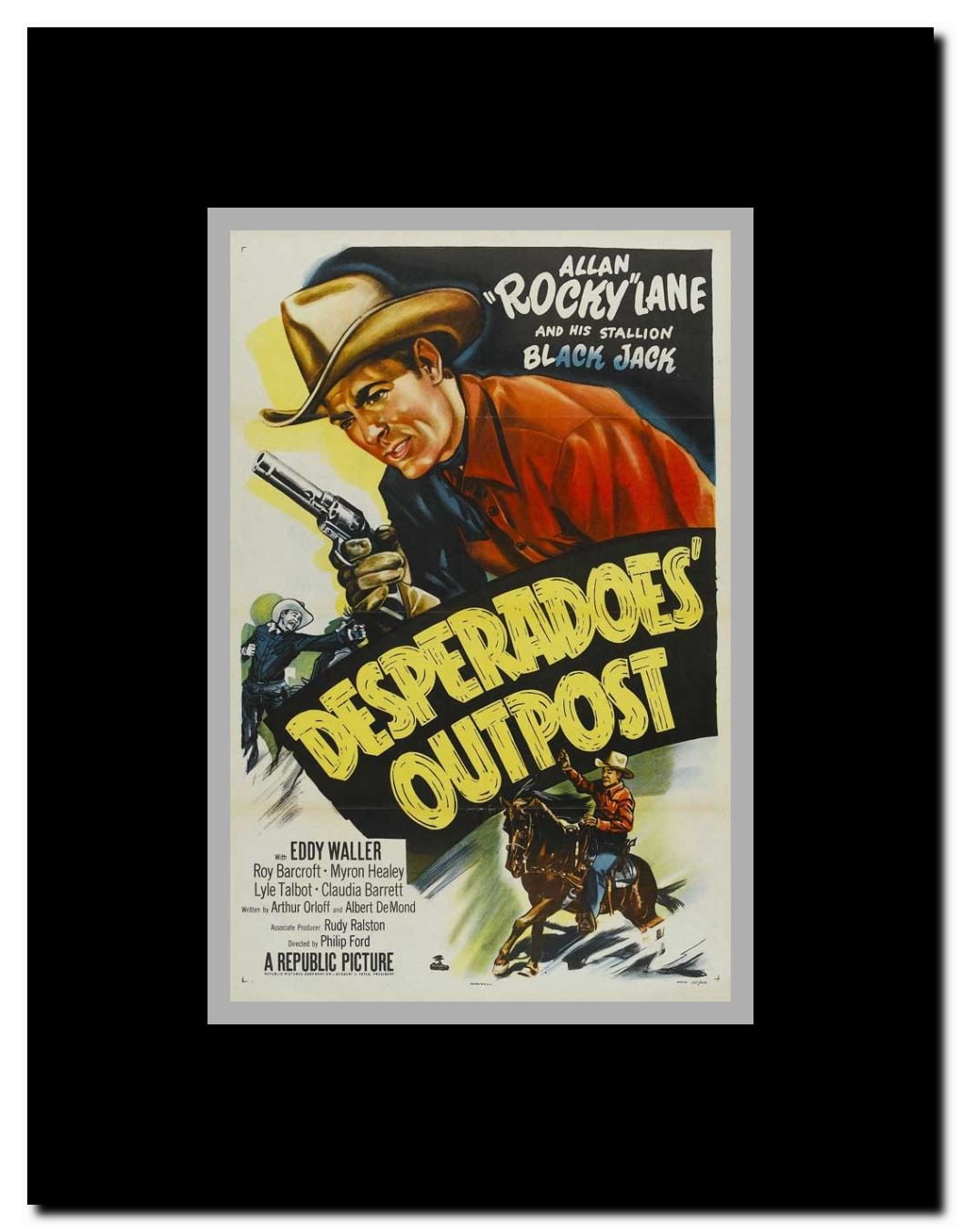 Desperadoes Outpost Framed Movie Poster
