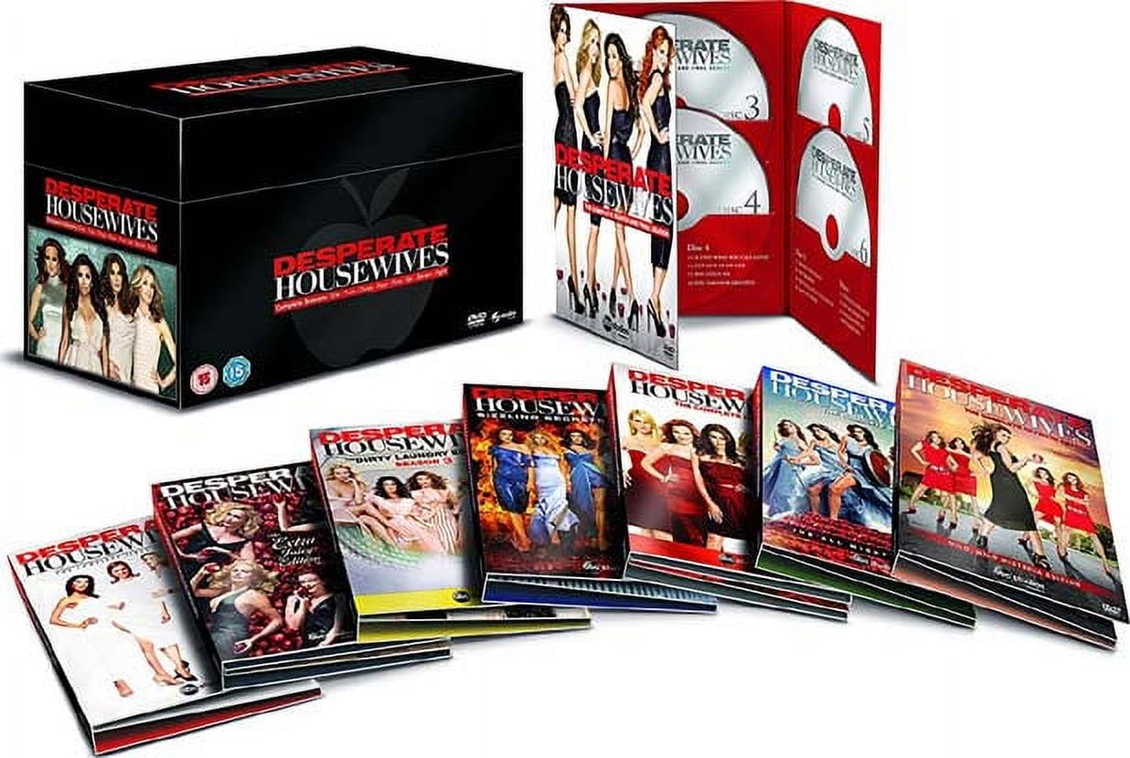 Desperate Housewives Complete Series 1-8 Set good Seasons 1 2 3 4 5 6 7 8 DVD Lot