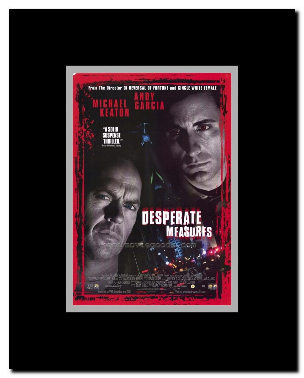 Desperate Measures Framed Movie Poster