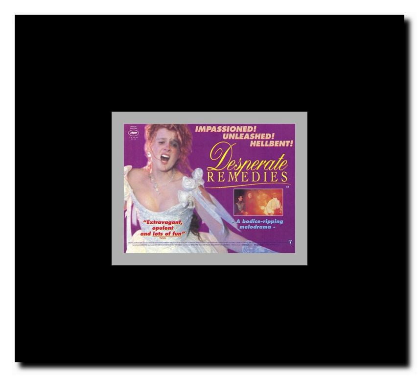 Desperate Remedies Framed Movie Poster