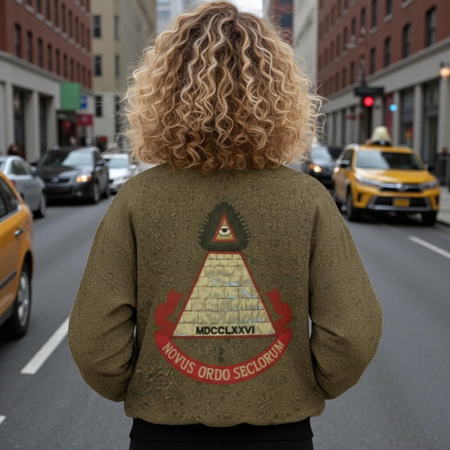 Desperately 80s Pyramid Bomber Jacket for Women: For Halloween or ...