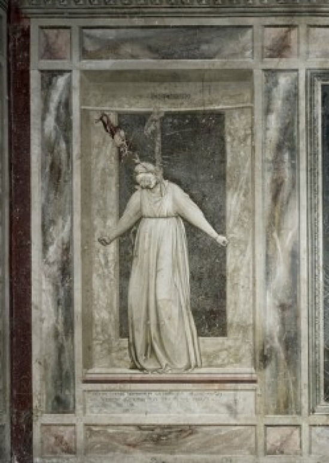Desperation 1303-1305 Giotto (ca 1266-1337 Italian) Fresco Capella degli Scrovegni Padua Italy Canvas Art - Giotto di Bondone (18 x 24)