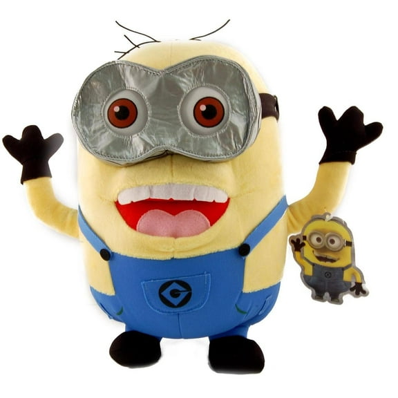 Despicable Me 2, 2 Eyed With Open Mouth Minion Jorge 12" Plush