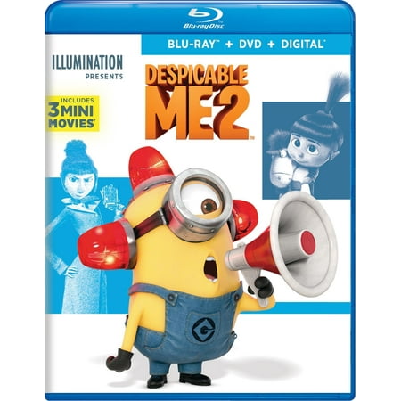 Despicable Me 2 [2 Discs] [Includes Digital Copy] [Blu-ray/DVD] [2013]