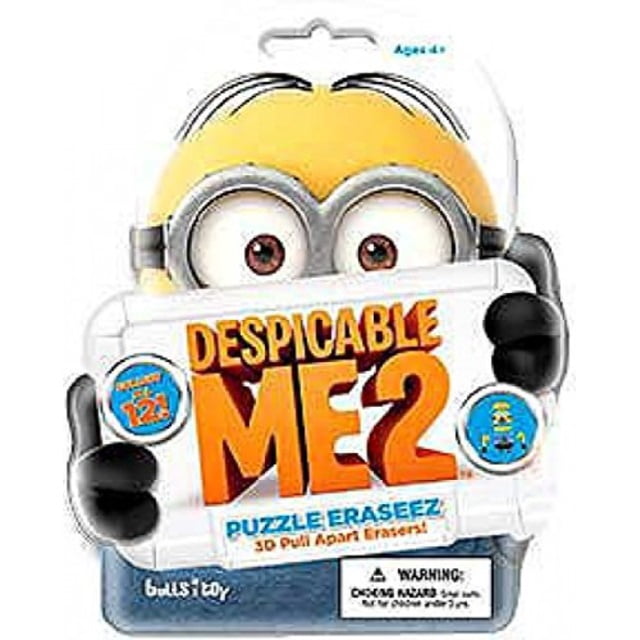 Despicable Me 2 Eraseez Collectible Puzzle Eraser Mystery Pack by Unknown